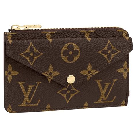 louis vuitton portafoglio donna marrone|porta carte louis vuitton donna.